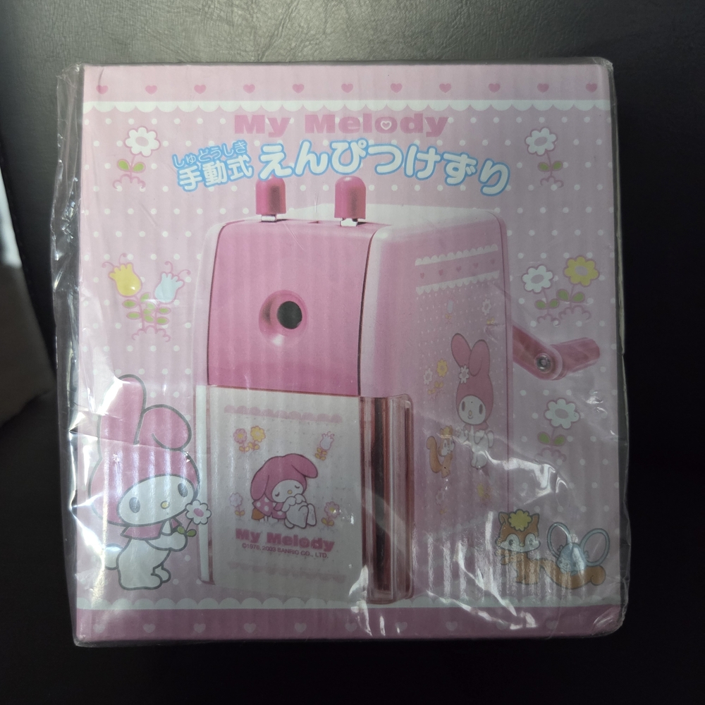 My Melody Compact Manual Pencil Sharpener